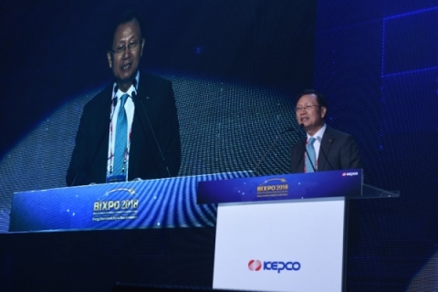 한전 ‘BIXPO 2018’ 개막···김종갑 “에너지 패러다임 대전환”