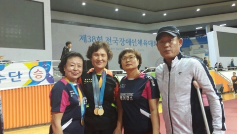 김제시 출신 장애인 선수들,  제38회 전국장애인체육대회에서 맹활약 펼쳐