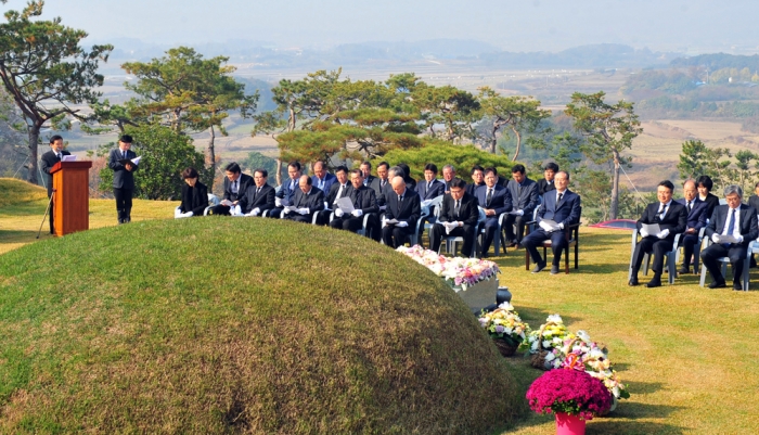 청전 이화성 박사, ‘제 3주기 추도식’ 엄수 기사의 사진