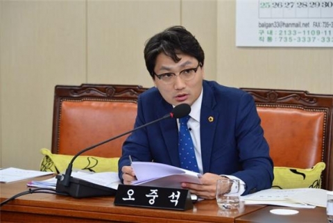 오중석 시의원 “서울지하철에 남은 1급 발암물질 석면, 서울광장 크기”