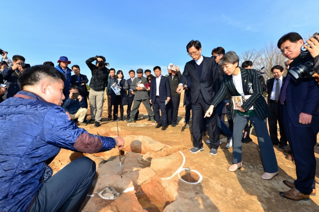 고창 무장현 관아·읍성에서 조선시대 군사시설 건물지 발굴