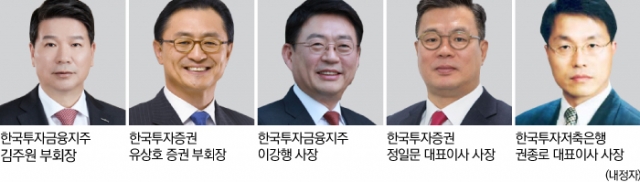한국투자금융, 김남구-김주원-유상호 3인 부회장 체제로(종합)
