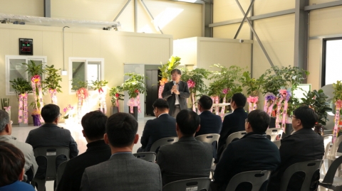 유동국 전남테크노파크 원장, (주)더블유피 공장 투자 유치