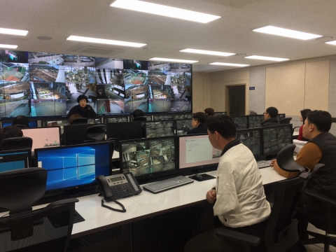 장수군, CCTV 통합관제센터 구축 시범 운영