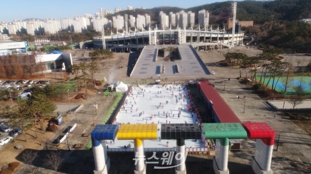 천안시시설관리공단, 겨울맞이 야외스케이트장 2개소 개장