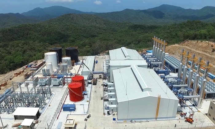 콜롬비아 떼르모노르테 발전소 전경. 사진=현대중공업 제공