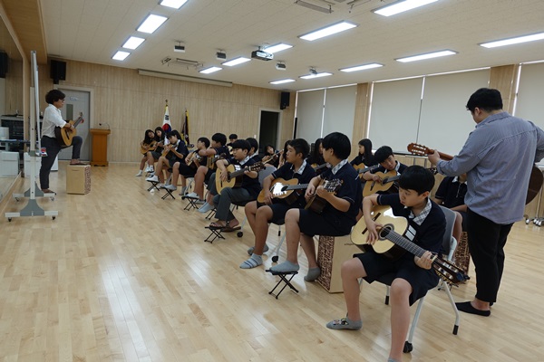 가창중, 교육부 학교예술교육 공모전 최우수상 기사의 사진