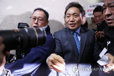 이학재, 오늘부터 조국 퇴진 요구 단식농성 돌입