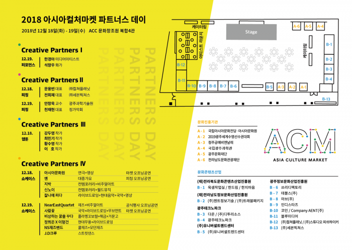‘아시아컬처마켓 파트너스데이’ 포스터