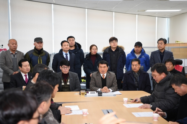 박성일 완주군수, 폐기물 매립장 백지화 추진