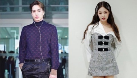엑소 카이♥블랙핑크 제니 열애 인정···“호감 있는 사이”(공식입장)