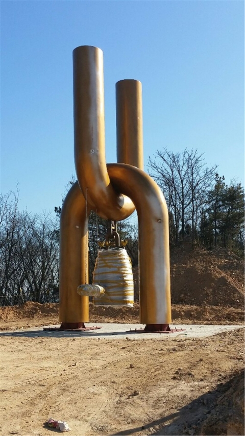김포시, 애기봉 정상에 ‘남북평화의 종’ 설치