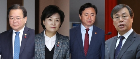 의원으로 돌아갈 장관 4인방···총선 앞두고 득실 따지기