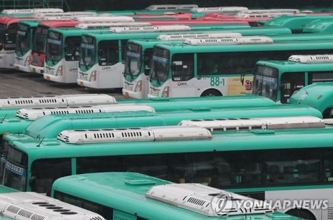 경기도 7개 버스 노조 파업 철회···노사 협상 잠정 합의 사진=연합뉴스 제공