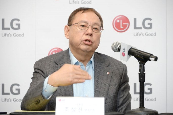 조성진 LG전자 대표이사 부회장.