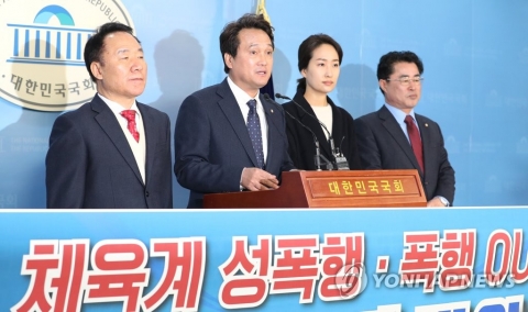 안민석, ‘체육계 성폭행 OUT’ 운동선수보호법 발의