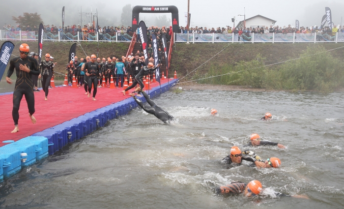 구례군, 국제 철인3종경기 참가신청 접수 기사의 사진