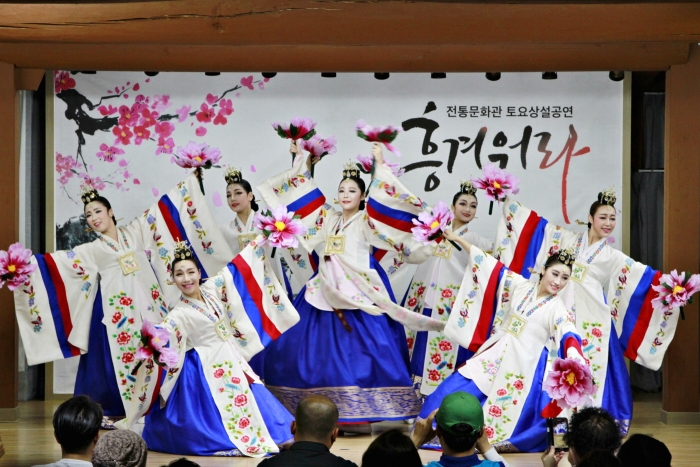 2018년 토요상설공연 공연 모습