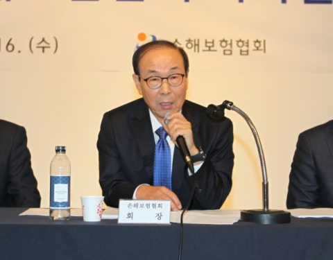 김용덕 손보협회장, ‘암보험금 논란’ 요양병원 보험금 누수 차단
