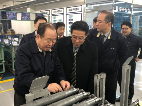 김제시,자동차 부품 기업 방문 투자유치 협의