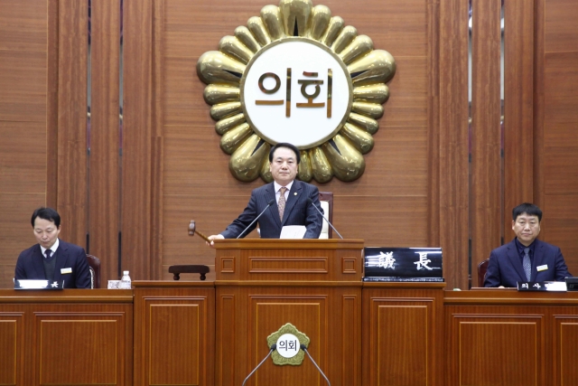 나주시의회, 제211회 임시회 개회