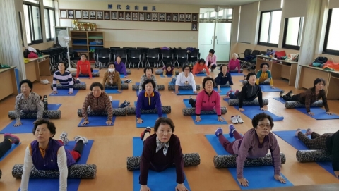 김제시보건소,경로당 건강백세체조 운영