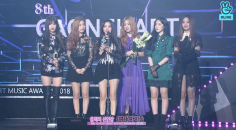 ‘2019 가온차트’ (여자)아이들-김하온, 음원부문 신인상 수상