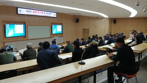 순창군, 중장비 자격증 취득반  ‘인기’