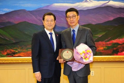 마사회 광주지사 박상길 과장, 광주광역시장상 수상