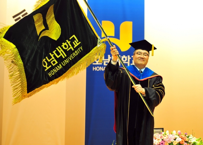 박상철 호남대 총장 취임···‘최고 혁신대학’ 도약 기사의 사진