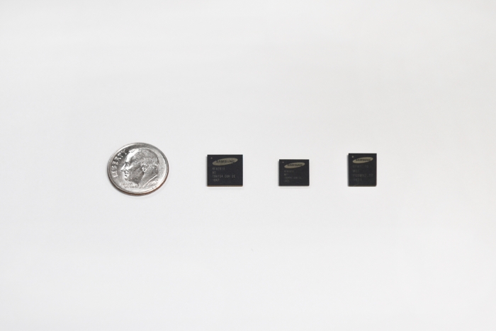삼성전자 5G 차세대 무선통신 핵심 칩. 사진=삼성전자 제공
