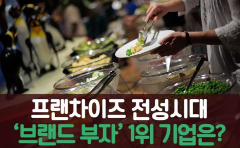 프랜차이즈 전성시대···‘브랜드 부자’ 1위 기업은?