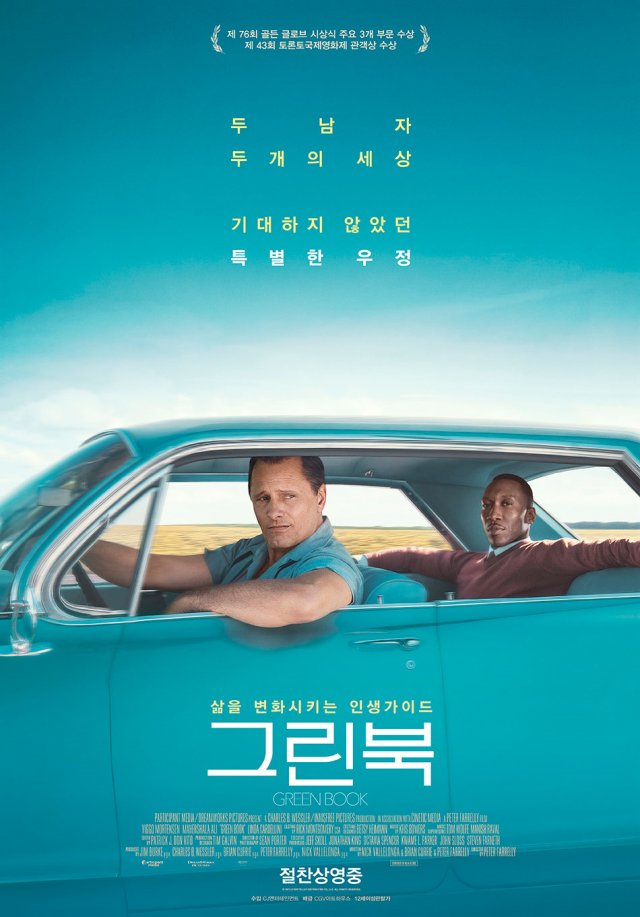 2019 아카데미 시상식, ‘그린북’ 최우수 작품상···‘보헤미안 랩소디’ 4관왕