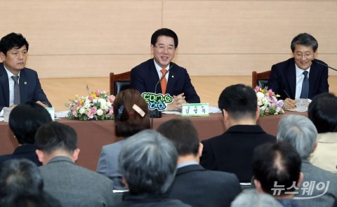 김영록 지사 “곡성·구례, 친환경농업․관광도시로”