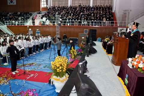 광주대학교, 입학식···신입생 We Project도 진행