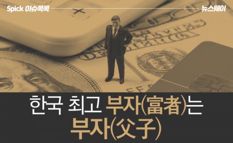한국 최고 부자(富者)는 부자(父子)