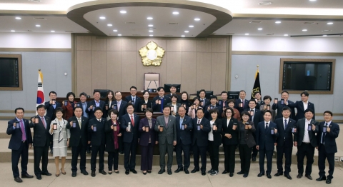 수원시의회, 제342회 임시회 개회···신분당선 조기착공 촉구