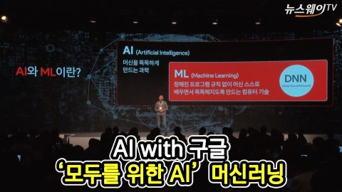 구글, ‘모두를 위한 AI’ 머신러닝