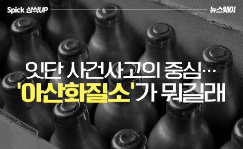 잇단 사건사고의 중심···‘아산화질소’가 뭐길래