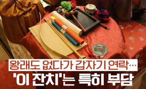 왕래도 없다가 갑자기 연락···‘이 잔치’는 특히 부담
