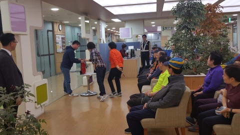 마사회 광주지사, 문화센터 회원 대상 재난대비 훈련 실시
