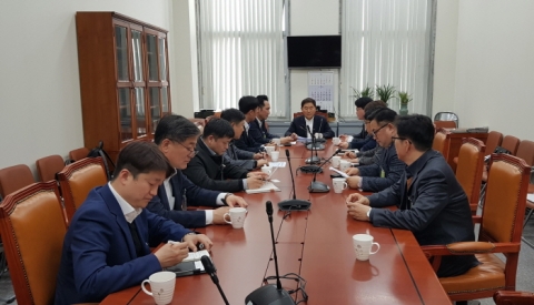 전해노련, 황주홍 농해수위 위원장과 간담회 가져