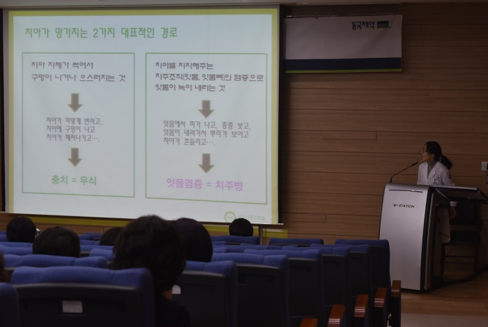 전남대치과병원 ‘잇몸의 날’ 행사 다채 기사의 사진