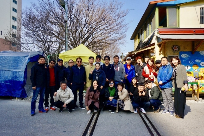 군산시, 대한민국 예능작가 초청 팸투어 진행 기사의 사진