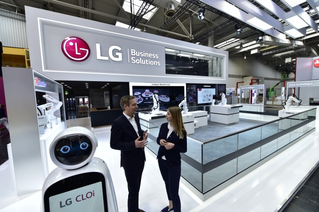 LG전자, ‘하노버 메세 2019’ 첫 참석···산업용 로봇 등 선보여