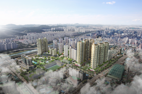 롯데건설, 금천구 내 4400가구 롯데캐슬타운 완성 마무리 단계 돌입