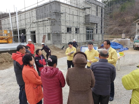 장영수 장수군수, 주요사업 현장 방문·점검 ···소통행정 강화