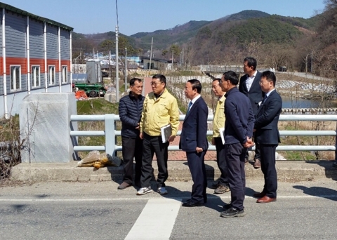심민 임실군수, 국가안전대진단 현장행정 나서
