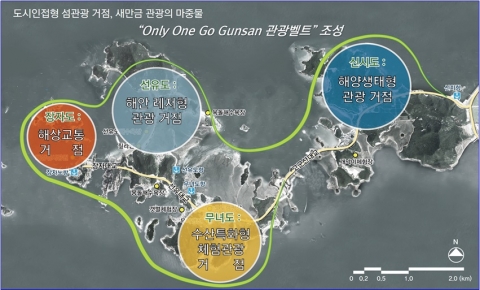 군산시, ‘Only One Go Gunsan 관광벨트’ 조성사업 본격 추진