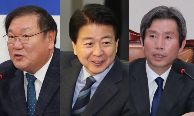 ‘위기의 민주당’, 한달 남은 원내대표 선거 주목···예상 힘든 3파전